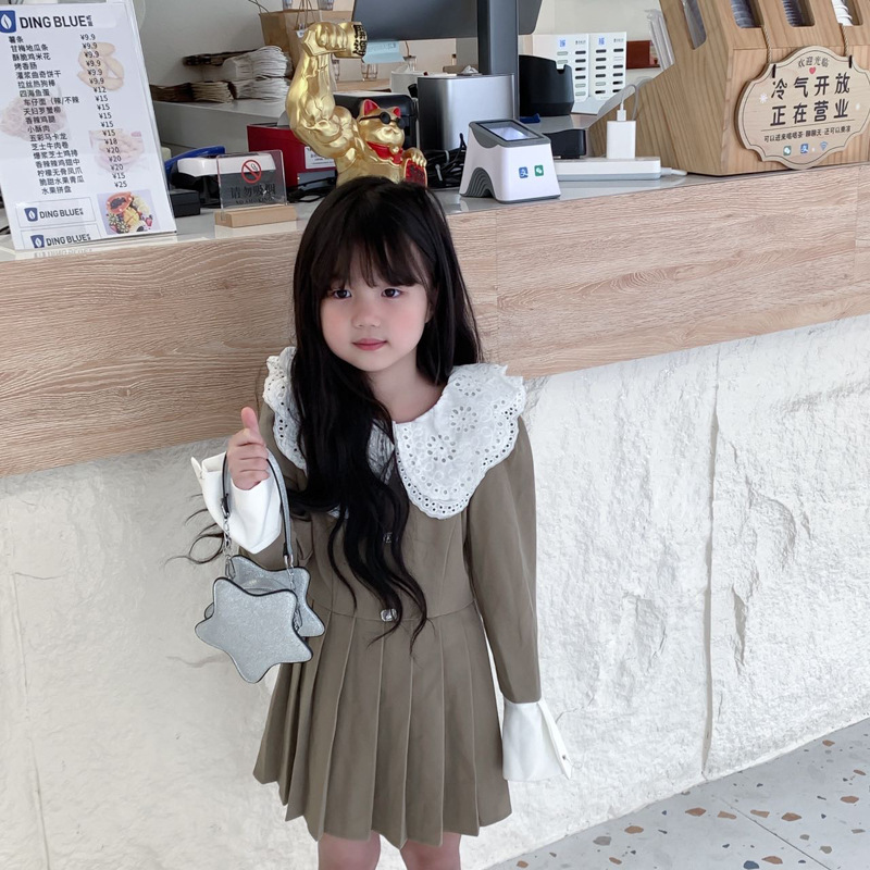 Bolsas de hombro para niños con cara brillante extranjera, bolsas de hombro para niños con estrella de cinco puntas, bolsas de hombro para hombres y mujeres, cadenas de moda coreana.