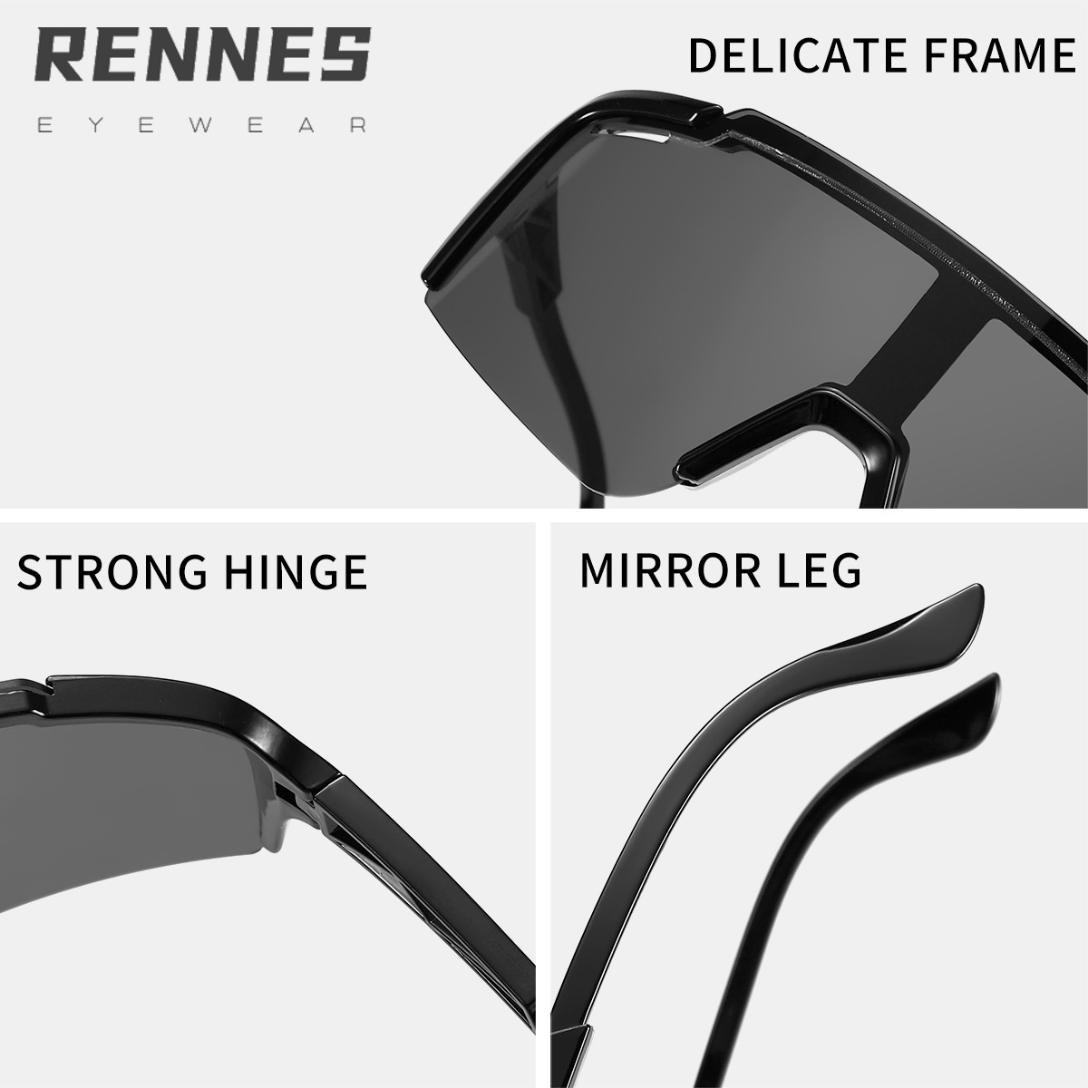 Gafas de sol deportivas para niños, protección UV y antiviento