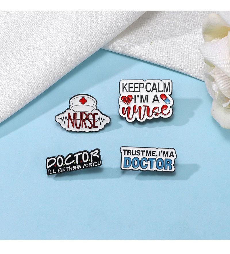Brooches Classification Cartoon Pin Letter Zinc Alloy Enamel Unisex Brooches