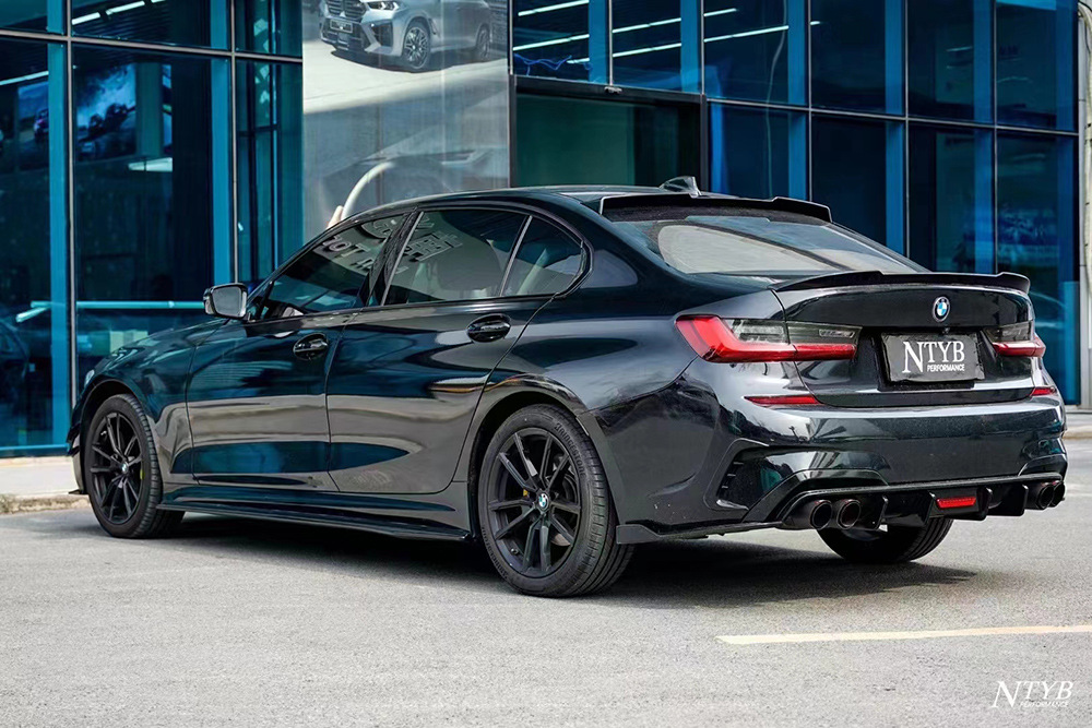 20-22 3 Series G20/G28 Early Vten Small Body Kit Front Lip Side Skirt Rear Lip Spoiler Tail Wing Modification