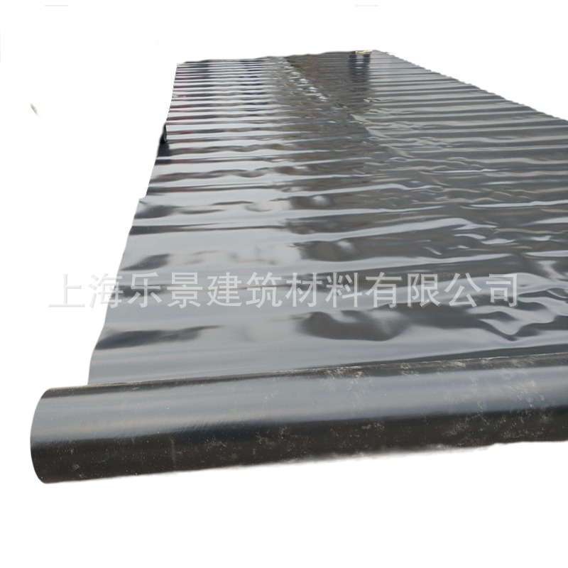 光面HDPE土工膜鱼塘填埋场污水池防渗膜护坡复合两布一膜一布一膜