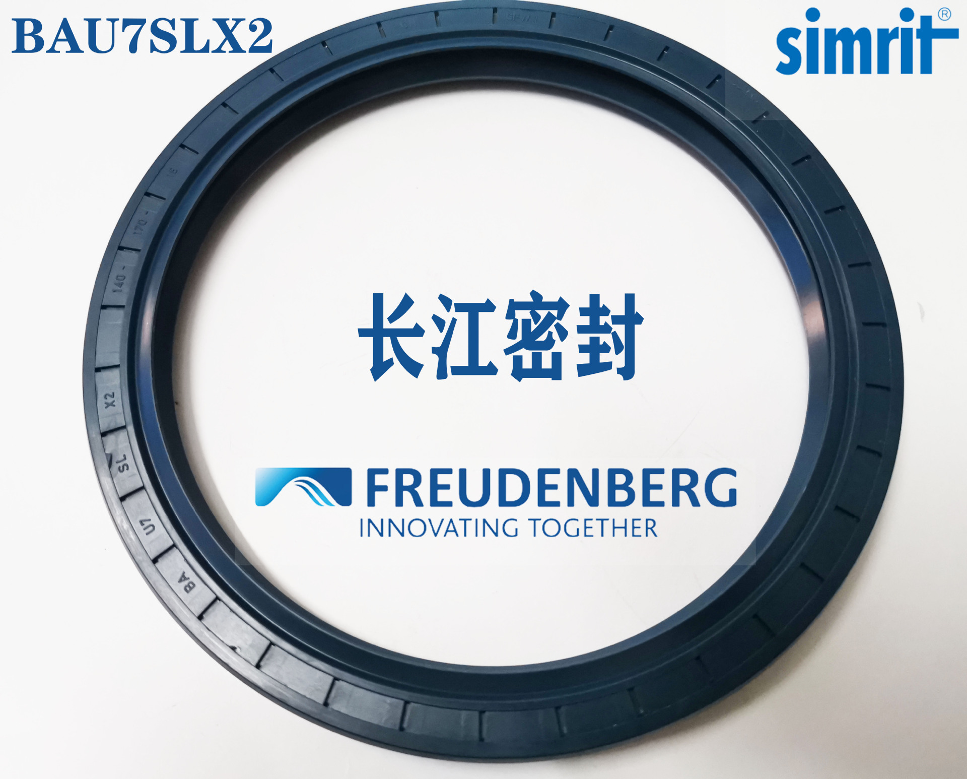 BAU7SLX2 200-230-15 300-340-20德国CFW 油封双唇丁腈橡胶蓝色