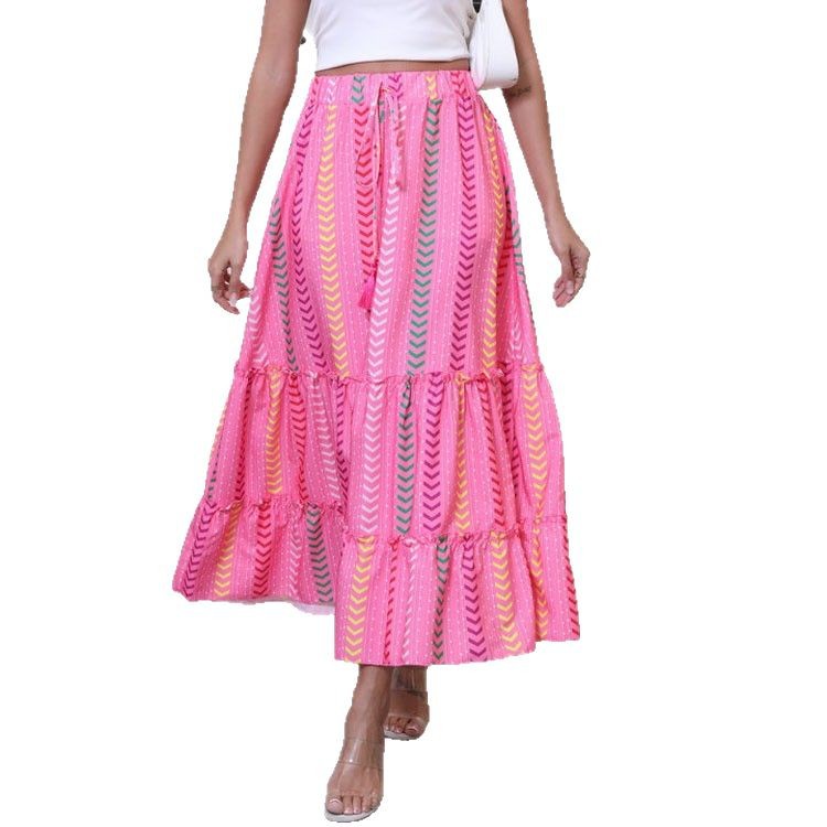 Cross-border Foreign Trade European And American Women's Clothing 2025 Summer Bohemian Beach Holiday Style Large_ecoleips.com