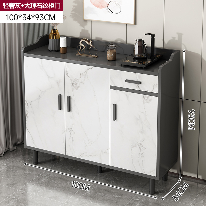 Gabinete de té, armario de comedor contra la pared, armario de almacenamiento integrado, armario de almacenamiento de sala de estar, armario de comedor, armario de preparación de la oficina, armario de té