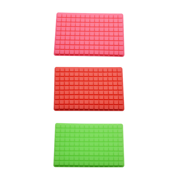 DIY fabricante de hielo hogar molde de silicona molde cuadrado de chocolate molde de cubo de hielo creativo caja de hielo de verano