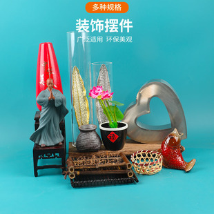 Sashimi Plate Decorations Japanese Plate Ornaments Salmon Seafood Posture Platter Dry Ice Small Pot Flower and Grass Embellishment