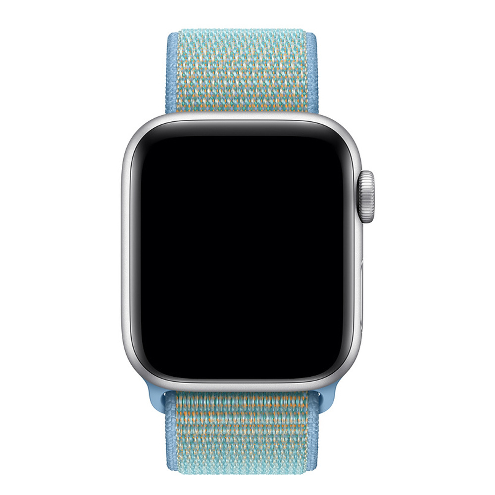 アップルナイロン時計バンドapple watch123/4/5/6/se/7/8回転腕時計バンドに適しています