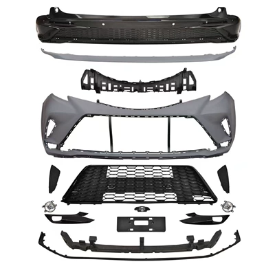 Suitable for 2021 Toyota Sienna, including front bumper, front and rear body kit, XSE sports grille kit, and accessories