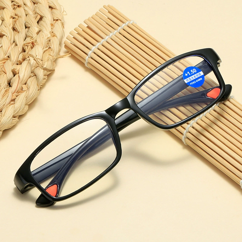 Anti-Blue Light Reading Glasses Running River Lake Street Stall Wholesale Ultra-Light High-Definition Reading Glasses Fashionable Portable Reading Glasses for the Elderly
