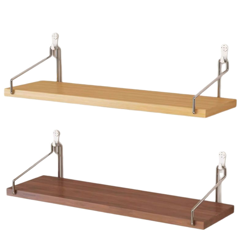 穴を開けない壁の棚に壁を置く棚があります。