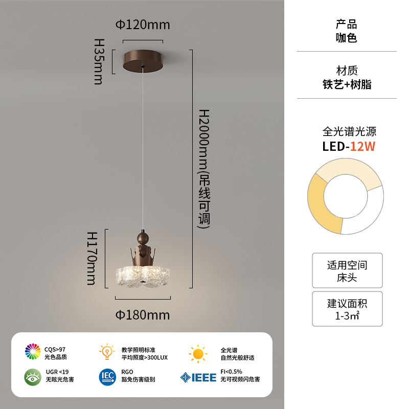 Lámpara de techo de flores de resina de estilo antiguo, luz de pasillo, luz de pasillo, balcón retro francés, iluminación de entrada, sentido avanzado