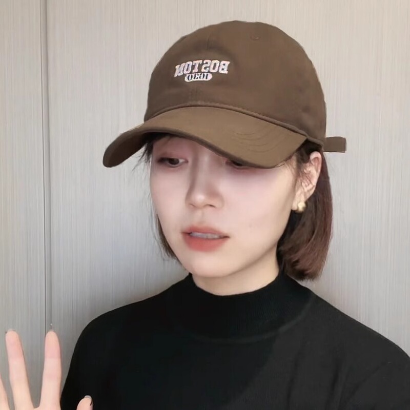 Hat Wig All-in-One Women's Short Hair Style New Summer Fresh Full Head Cover Artificial Hair Wig Cover