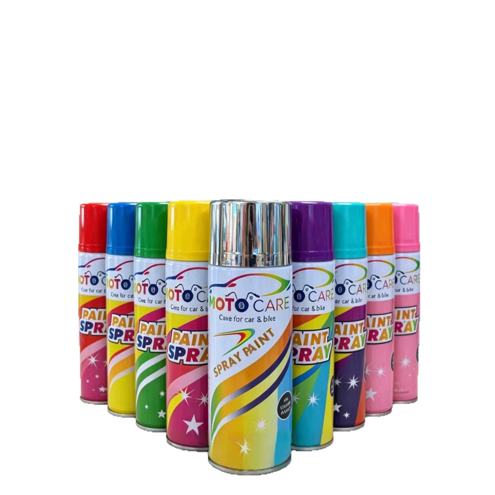 Hand-applied metallic anti-rust paint for wall graffiti, car color change, furniture and woodwork, self-applied spray paint for painting and repair