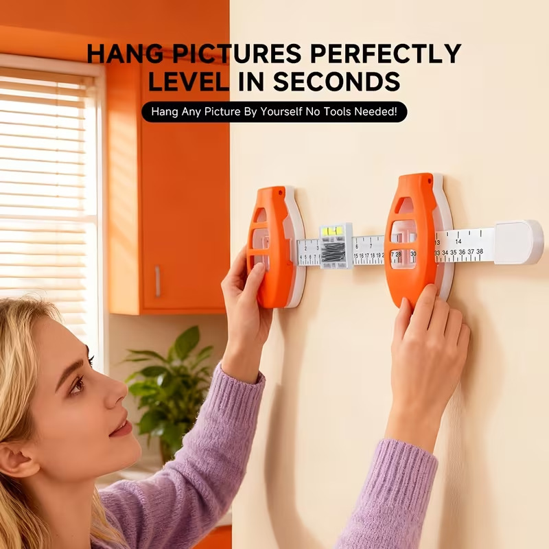 Popular Product on Independent Websites: Hanging Hero Photo Frame Hanging Level Ruler, Nail Positioning Angle Measuring Ruler, Level Ruler Popular Product on Independent Websites: Hanging Hero Photo Frame Hanging Level Ruler, Nail Positioning Angle Measuring Ruler, Level Ruler