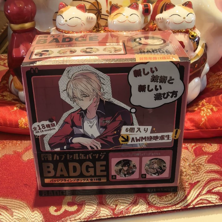 Anime Blind Box Figure, 7.5 cm, Random Character Collectible (Multiple Patterns)