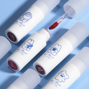 Hengfang Bear Lip Mud Student Air Light Fog Cheap Lip Glaze Display Box Lip Mud Girl Lip Gloss H7068