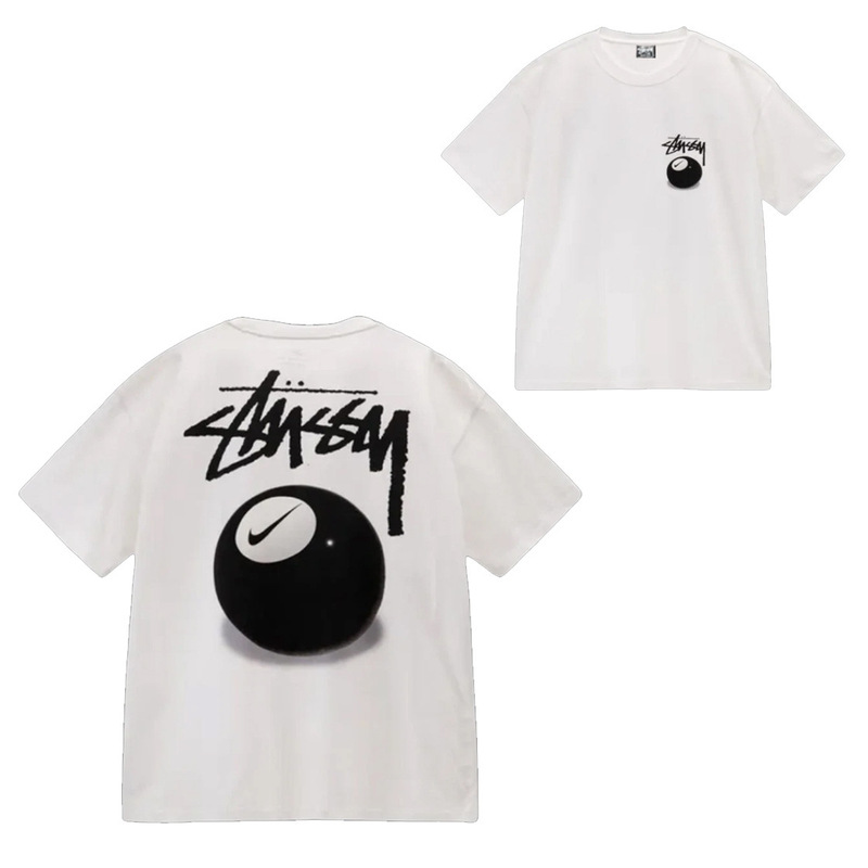 STU 25SS 新品 STU 高品質純綿 男女同型半袖Tシャツ トレンドブランド服|undefined