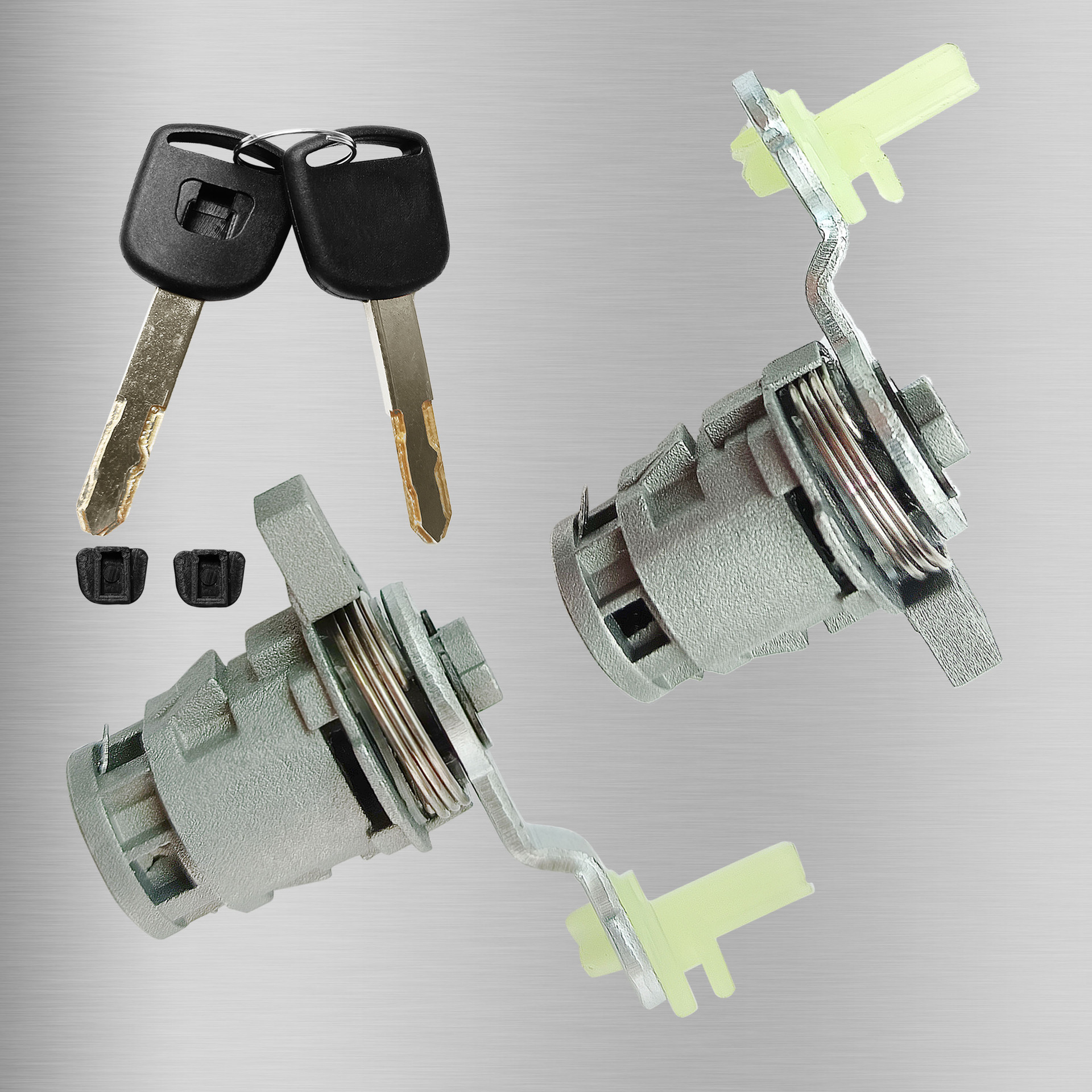 Cilindro de cerradura para Honda CRV, cilindro de cerradura para puerta izquierda y derecha para CRV Civic, autopartes OE:72185-S9A-M01