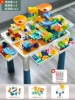 New large table-2 rabbit chairs 222 animals 110 slides·