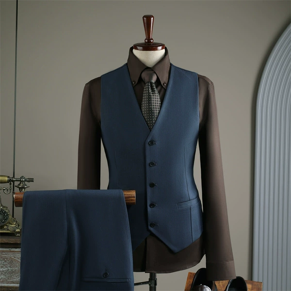 Blue (single row vest)