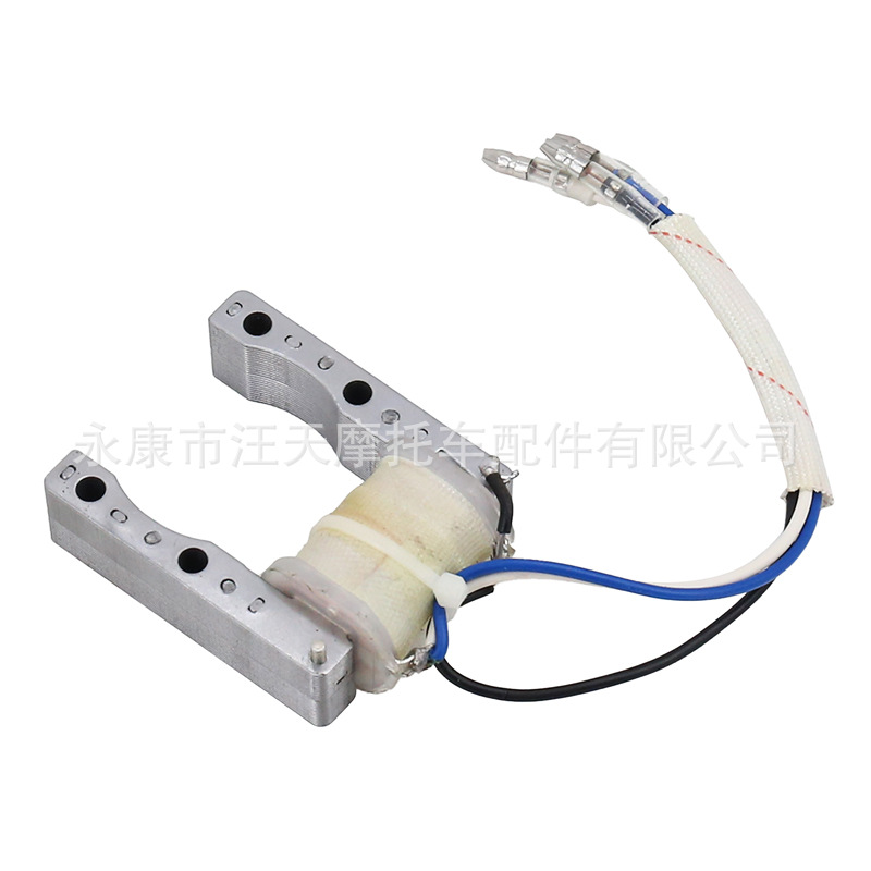 Mini motorcycle bicycle accessories 50cc 60cc 80cc 2 stroke three-wire ignition coil magnetic coil