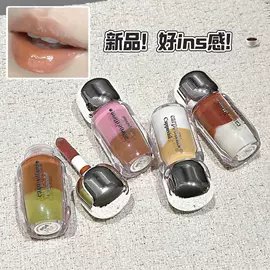 腮红、胭脂;唇釉;眼影