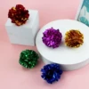 Has color sound paper balls