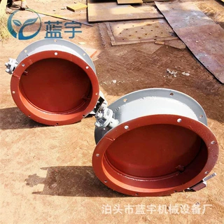 手动法兰式通风蝶阀1600型调风阀百叶蝶阀除尘管道烟道挡板阀厂家