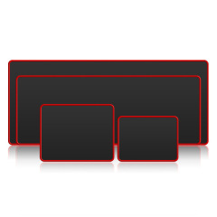 クロスボーダーで提供されているオフィスゲームのマウスパッドのサイズは、黒いロックテーブルのパッドを厚くします