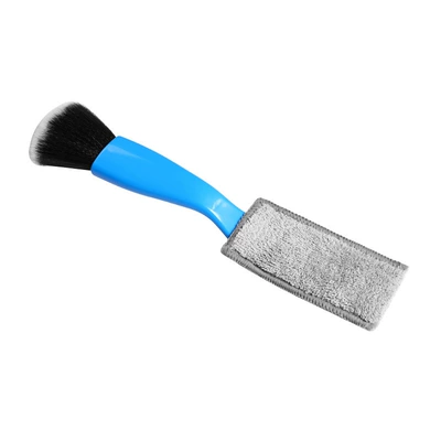 Car interior cleaning tool air Car cleaning tools - blue-cleaning-brush