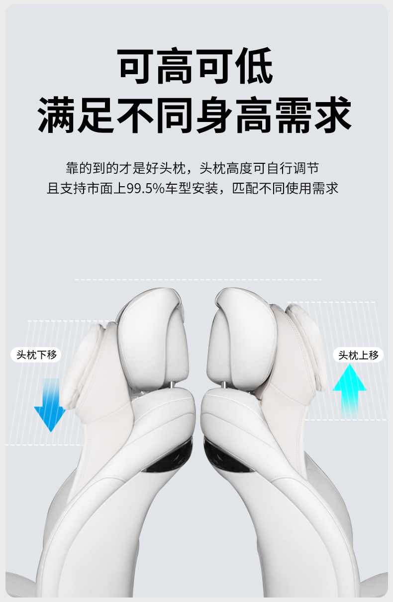 Maybach Second Generation Car Headrest, Neck Pillow, Car Headrest, Lumbar Support Pillow, Suitable for Tesla Xiaomi Wenjie