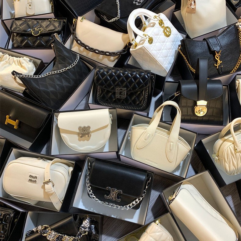 European and American Cross-Border Women's Bags Mixed Wholesale Direct Sales Export Shoulder Handbags Inventory Popular Bags Sale Supply European and American Cross-Border Women's Bags Mixed Wholesale Direct Sales Export Shoulder Handbags Inventory Popular Bags Sale Supply
