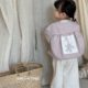Girls Spring Pink Bunny Coat 2025 New Cute Animal Pink Cute Coat Tongbao Fashion Top