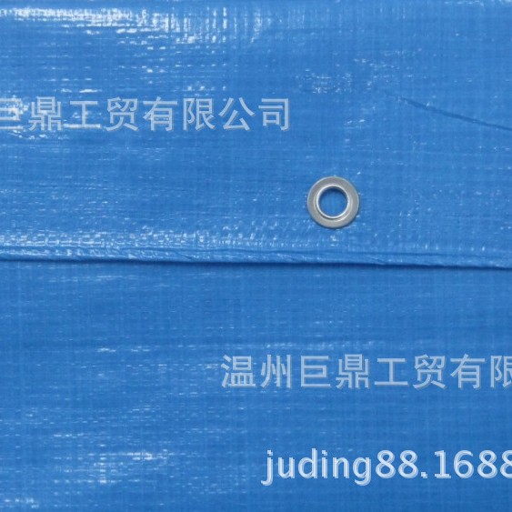 轻薄双蓝PE篷布携带方便双面覆膜防水雨布防晒篷布