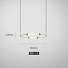 Modern and minimalistic design bar ceiling lamp for living room for bed, light luxury style