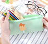 Stationery for ice cream, fruit pencil case with zipper, South Korea