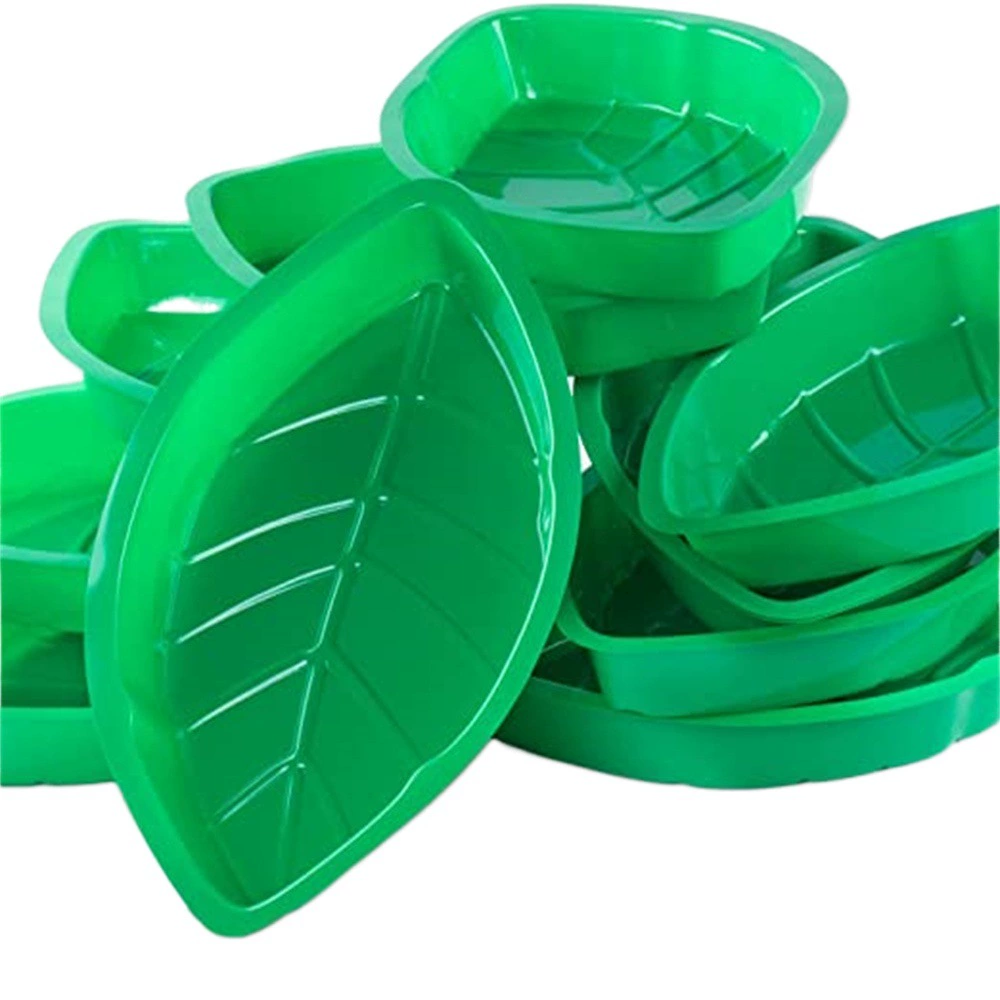 Гавайский тропический стиль тропический лист форма еда лоток черепаха лист еда ужин тарелка украшения партии