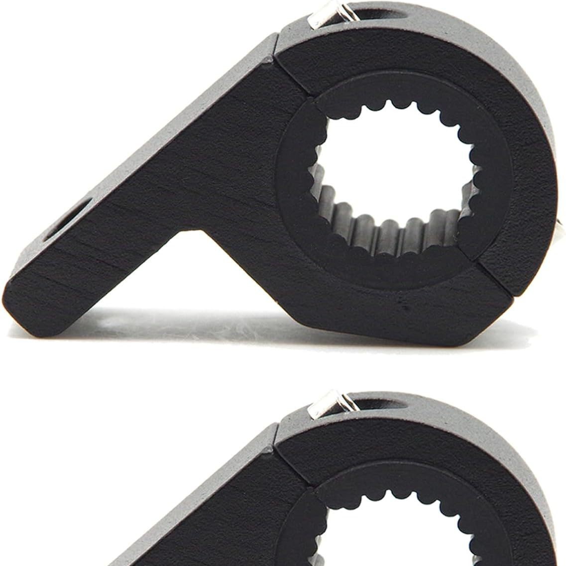 Soporte de foco LED de motocicleta, barra de protección de parachoques modificada, abrazadera de tubo ajustable, amortiguador, amortiguador, soporte de lámpara de expansión