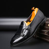 Fashionable footwear for leather shoes English style, belt, Amazon, wish, European style