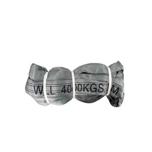 Polyester Flexible Lifting Belt 4t Round Sleeve Webbing Round Sling For Lashing