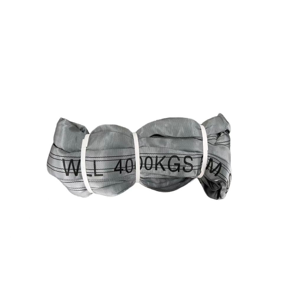 涤纶柔性吊装带4t圆套 Webbing Round Sling For Lashing