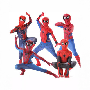 Halloween Spider-Man Tight Costume Miles Jumpsuit Suit Expedition Adult Cosplay Children's Costume