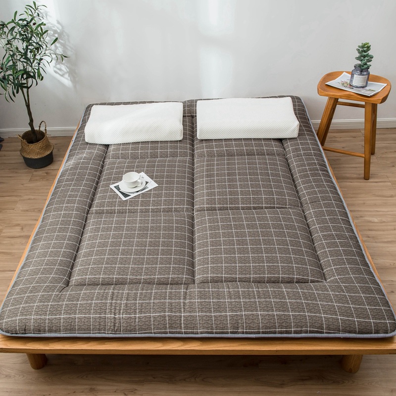 Simple Futon Mattress Double-Sided Foldable Floor Bed for Lazy People Mattress Single Student Dormitory Bed Wholesaler