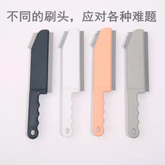 Multifunctional silicone three-in-one cleaning brush kitchen cleaning brush bathroom countertop floor window stove gap brush