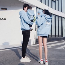 2025春秋款亲子装一家三口婴儿母子母女大码可爱网红款帽衫卫衣潮