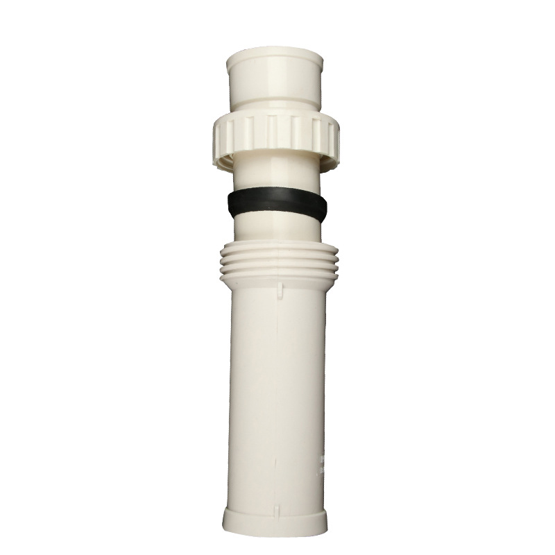 PVC Junta telescópica reparación de emergencia tubería directa 50 75 110 reparación de emergencia tee Reparación de tubería alargada estiramiento artefacto