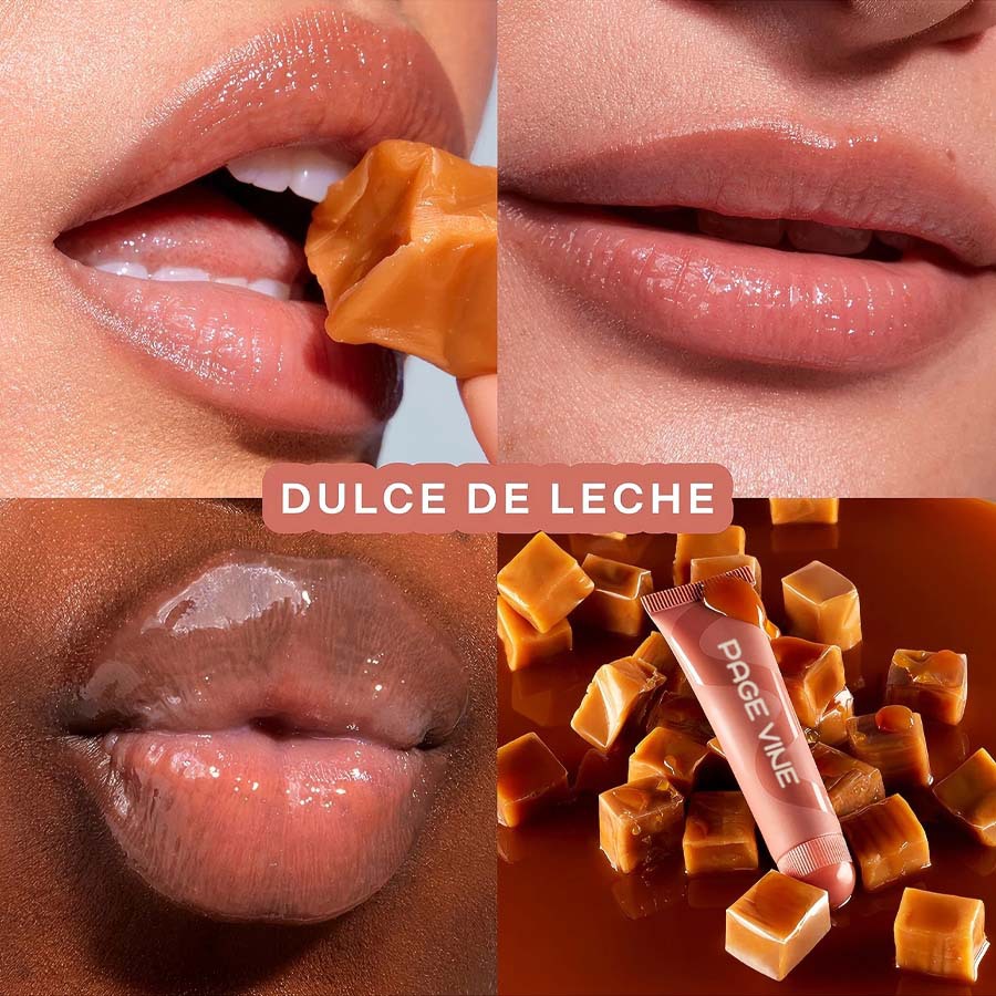 Maquillaje transfronterizo PAGE VINE marca caliente conjunto de esmalte de labios plano hidratante e hidratante belleza de comercio exterior