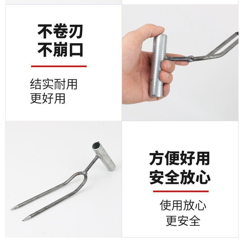 厂家批发手持松土两齿叉 铲子园艺神器种菜养花施肥除草工具|undefined