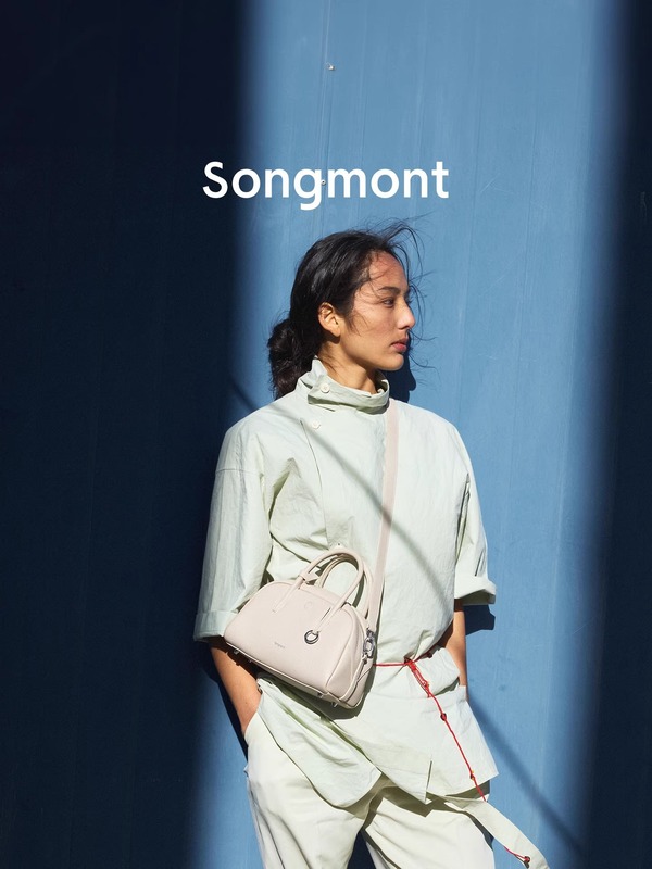 【ウェンチと同じスタイル】Songmont 山下裕松トレース ミニボウリングバッグ 通勤クロスボディボストンバッグ|undefined