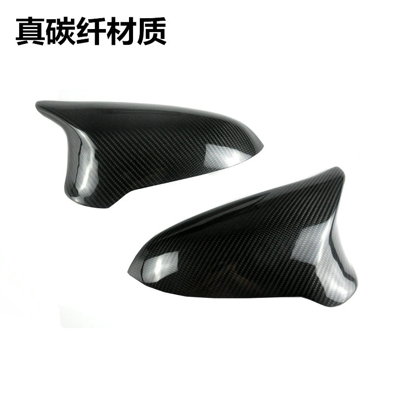 Para BMW F80 F82 F83 M3 M4 modificado de fibra de carbono espejo retrovisor Shell espejo pegatina